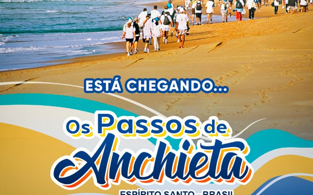 Saiba como INSCREVER-SE para a 26ª edição da caminhada “Os Passos de Anchieta”